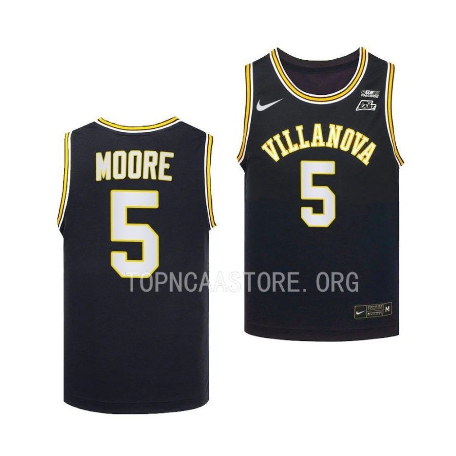 villanova wildcats justin moore navy 70s retro youth jersey scaled