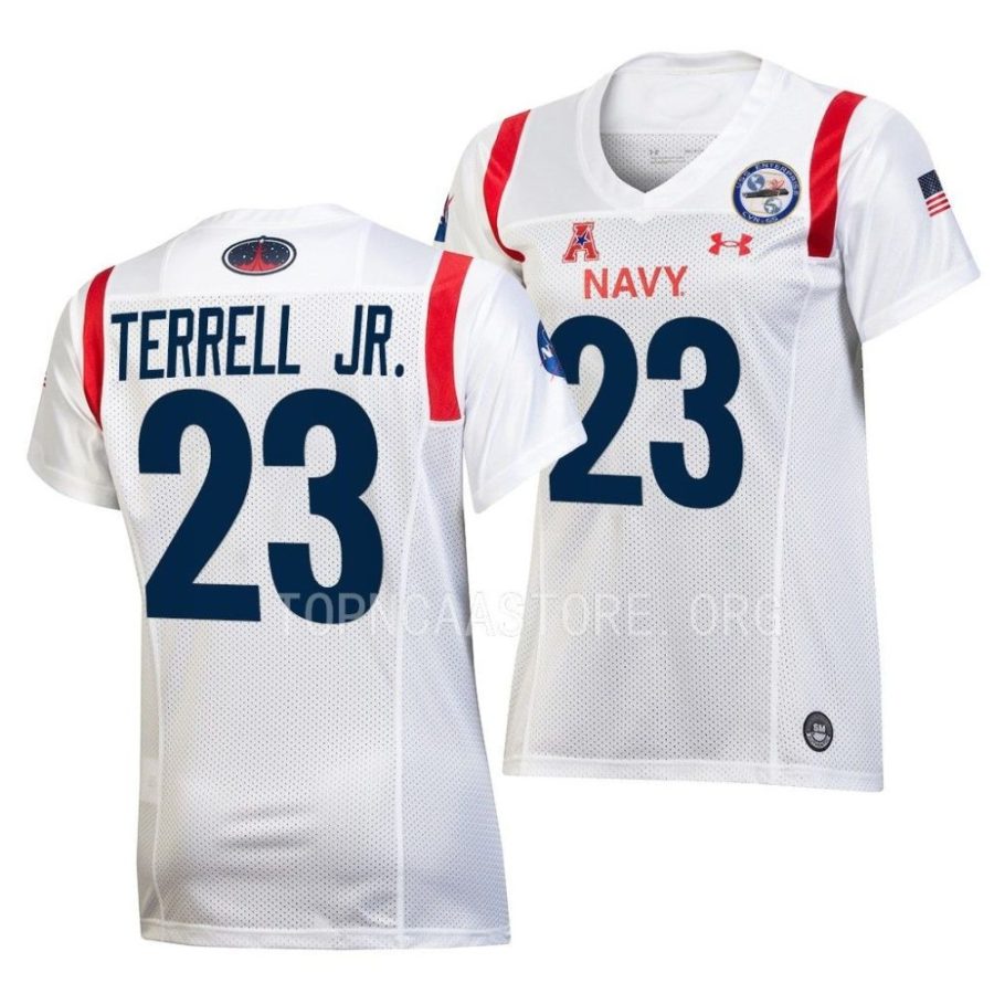 vincent terrell jr. white navy midshipmen2022 special games women jersey scaled