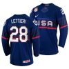 vinni lettieri away 2022 iihf world championship navy jersey scaled