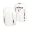 virginia cavaliers white on court long sleevecollege basketball men t shirt scaled