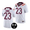 virginia tech hokies keshawn king white uva strong football jersey scaled