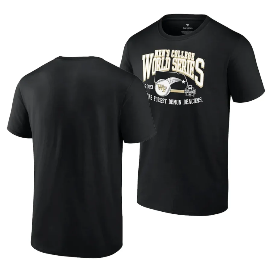 wake forest demon deacons black 2023 men's baseball college world series men t shirt scaled