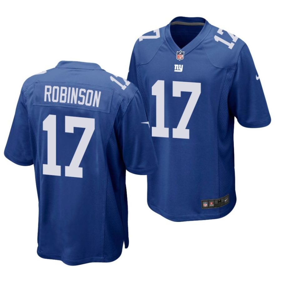 wan'dale robinson new york giants 2022 nfl draft game men royal jersey scaled