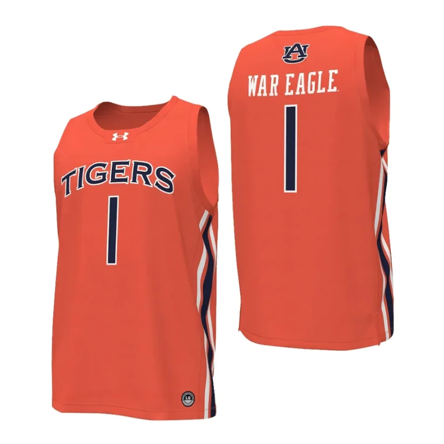 war eagle orange college basketball 2023 24replica jersey scaled