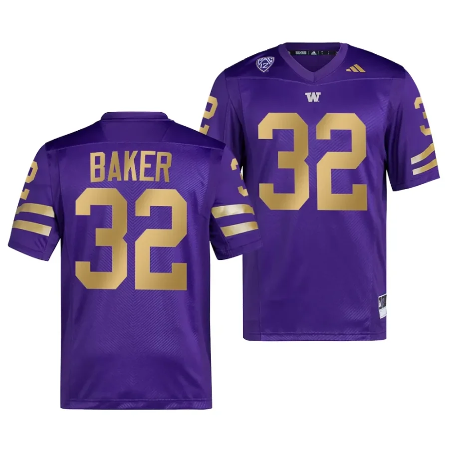 washington huskies budda baker purple premier college football jersey scaled