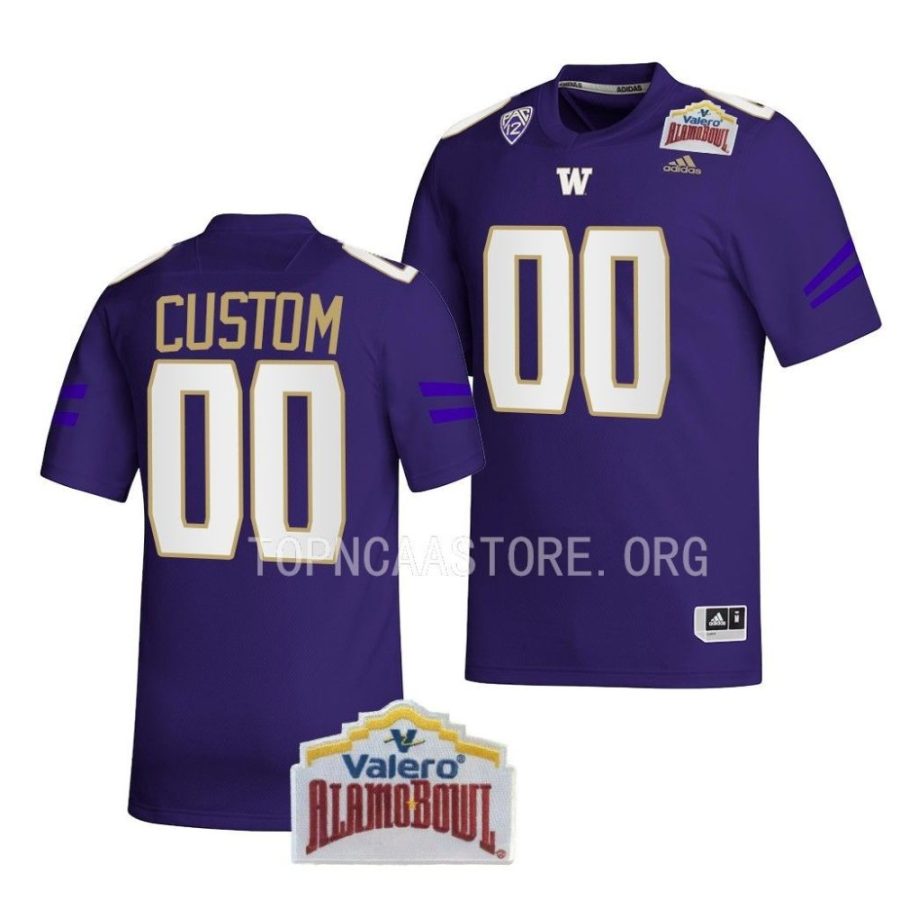 washington huskies custom purple 2022 alamo bowl college football jersey scaled