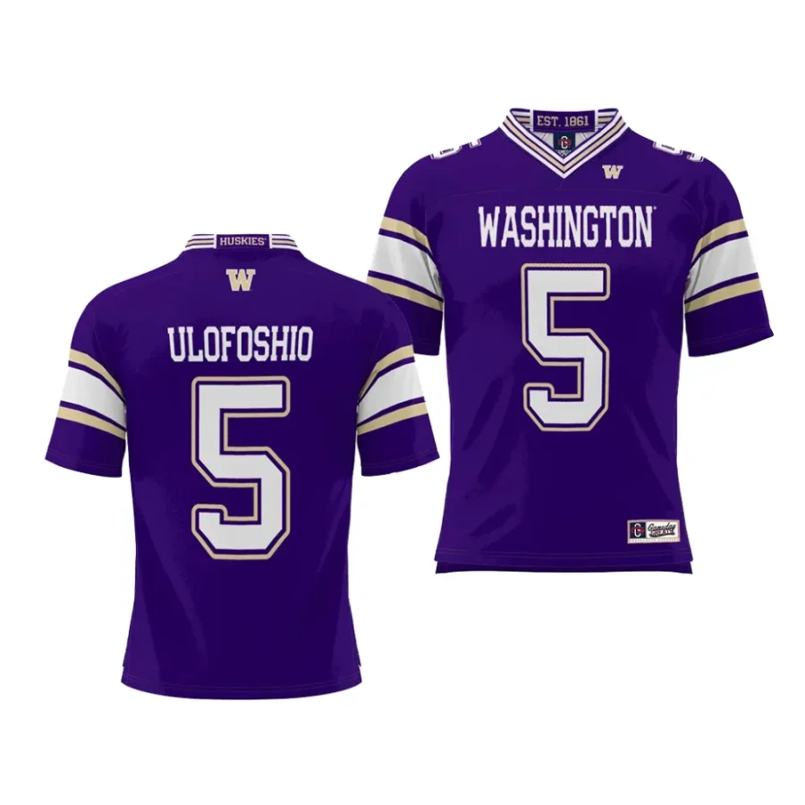 washington huskies edefuan ulofoshio purple nil player football jersey scaled