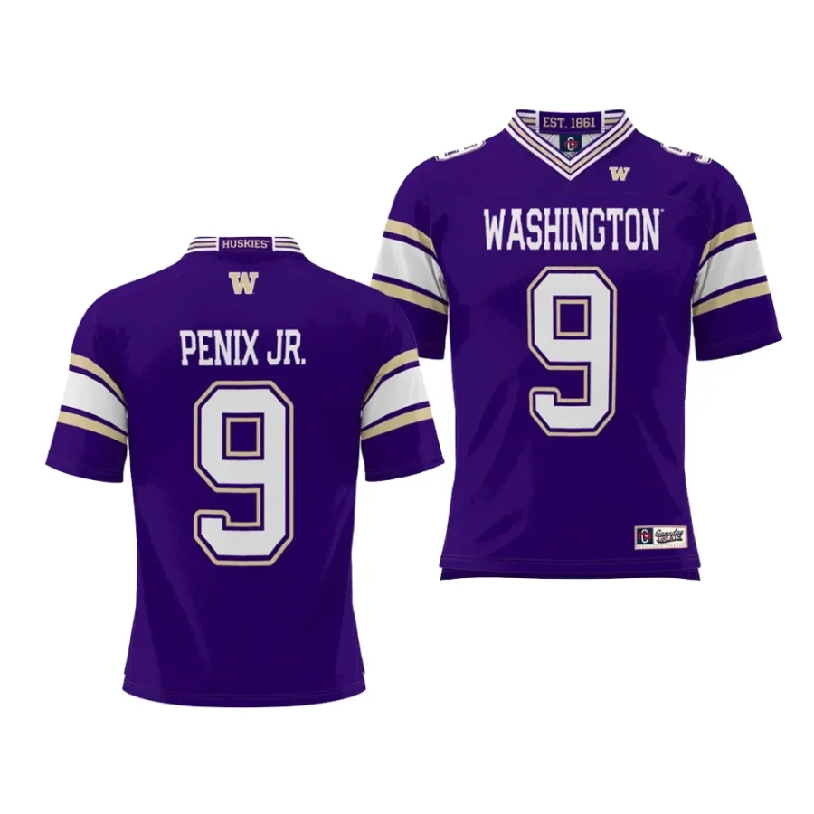 washington huskies michael penix jr. purple nil player football jersey scaled