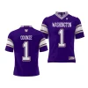 washington huskies rome odunze purple nil player football jersey scaled