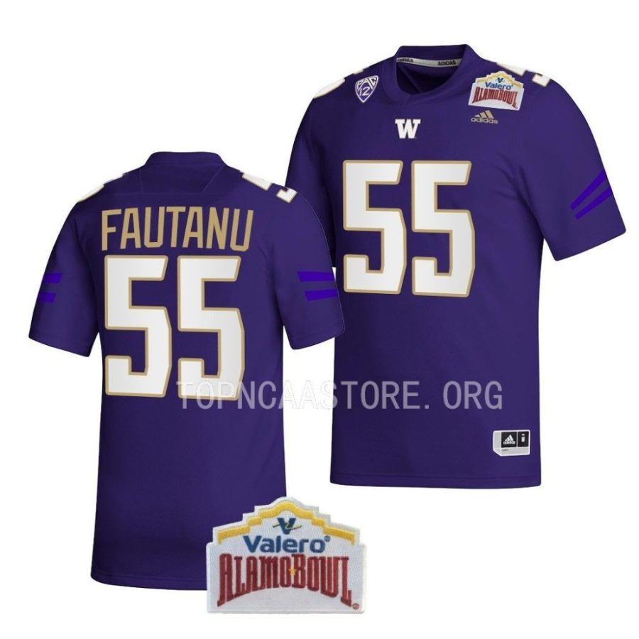 washington huskies troy fautanu purple 2022 alamo bowl college football jersey scaled
