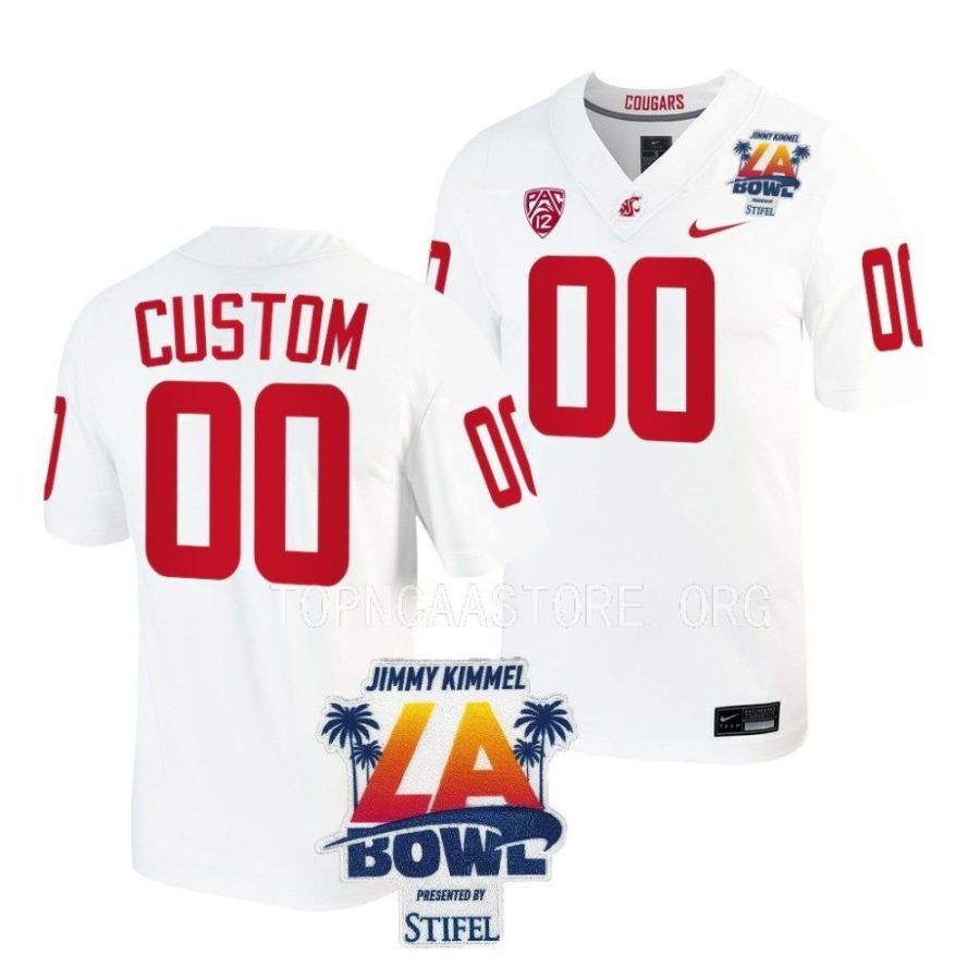 washington state cougars custom white 2022 la bowl college football jersey scaled