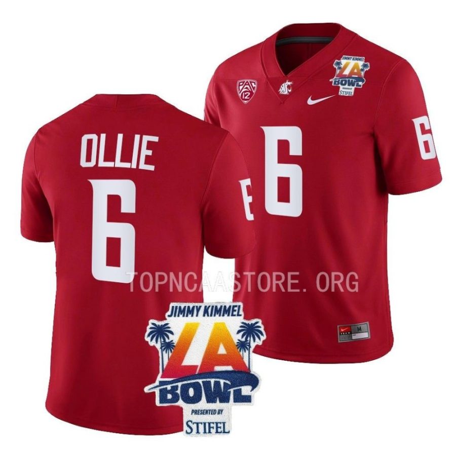 washington state cougars donovan ollie crimson 2022 la bowl college football jersey scaled