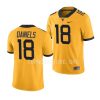 west virginia mountaineers jt daniels gold alternate game football jersey scaled