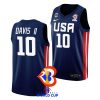will davis ii usa 2023 fiba basketball world cup navy away jersey scaled