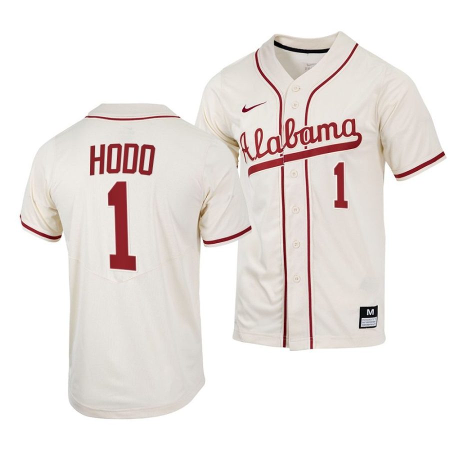 will hodo alabama crimson tide 2022college baseball menreplica jersey scaled