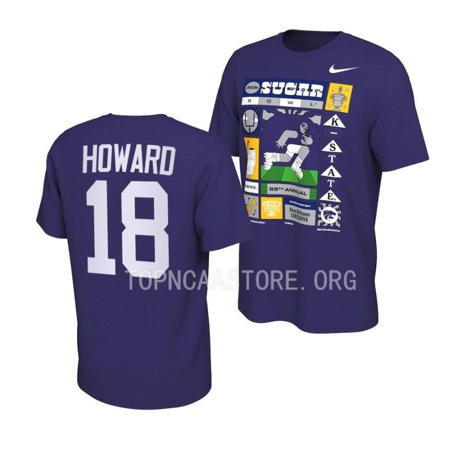 will howard illustrated 2022 sugar bowl purple t shirts scaled