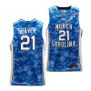will shaver unc tar heels carrier classic veterans day 2022 basketball jersey scaled