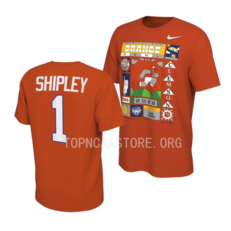 will shipley orange 2022 orange bowl illustrated t shirts scaled