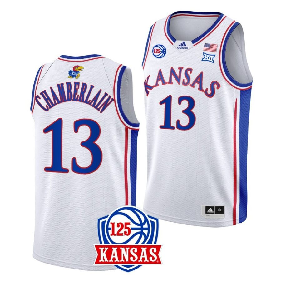 wilt chamberlain kansas jayhawks 2022 23125th year homewhite jersey scaled