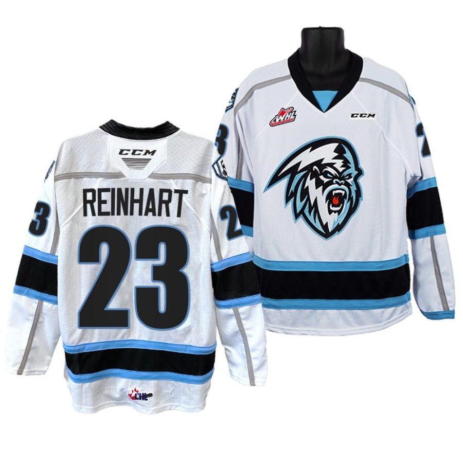 winnipeg ice sam reinhart white whl nhl alumni jersey scaled