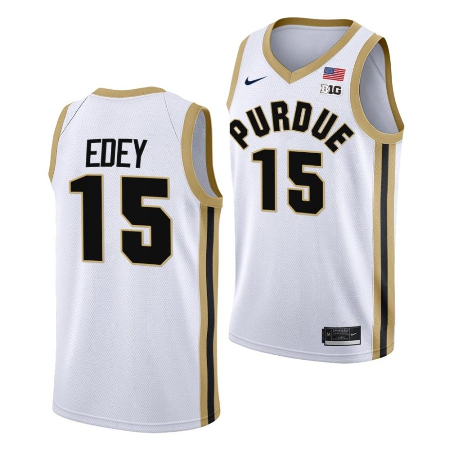 zach edey purdue boilermakers 2022 23college basketball white jersey scaled