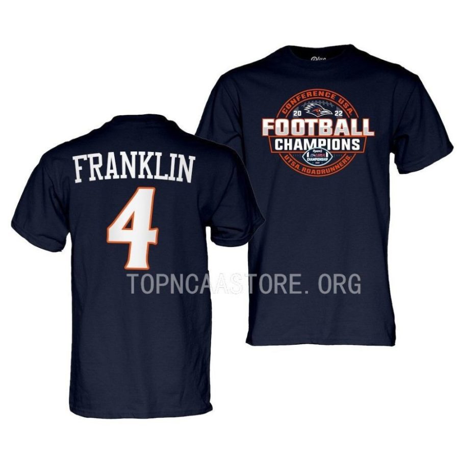 zakhari franklin locker room 2022 c usa football conference champs navy t shirts scaled