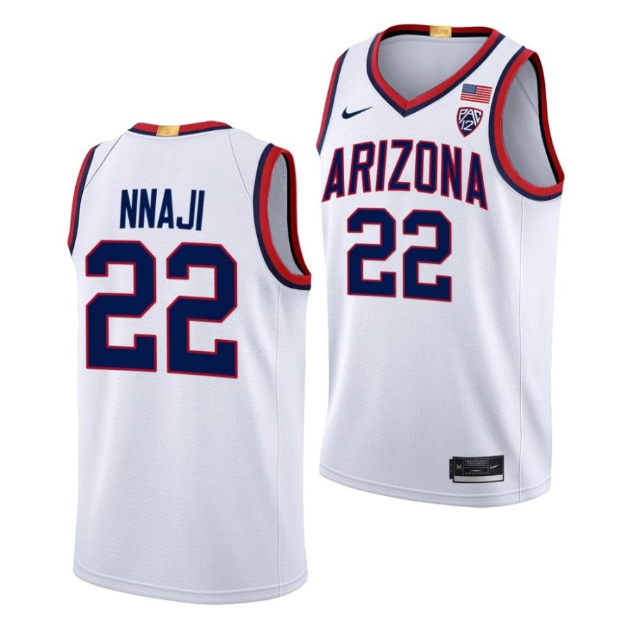 zeke nnaji arizona wildcats limited basketball white jersey scaled