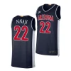 zeke nnaji navy limited retro basketball jersey scaled