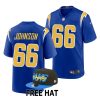 zion johnson los angeles chargers 2022 nfl draft 2nd alternate men royal jersey scaled