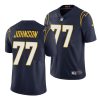 zion johnson los angeles chargers 2022 nfl draft alternate limited men navy jersey scaled