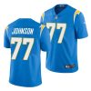 zion johnson los angeles chargers 2022 nfl draft limited men powder blue jersey scaled