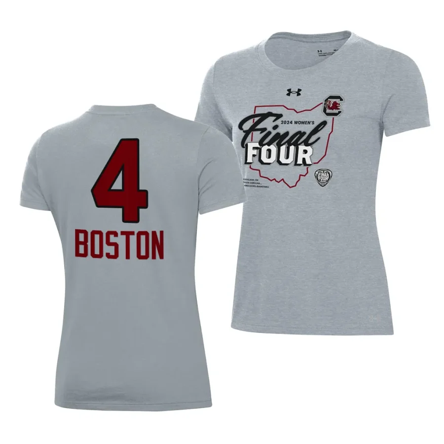 aliyah boston locker room 2024 ncaa march madness final four heather gray women shirt