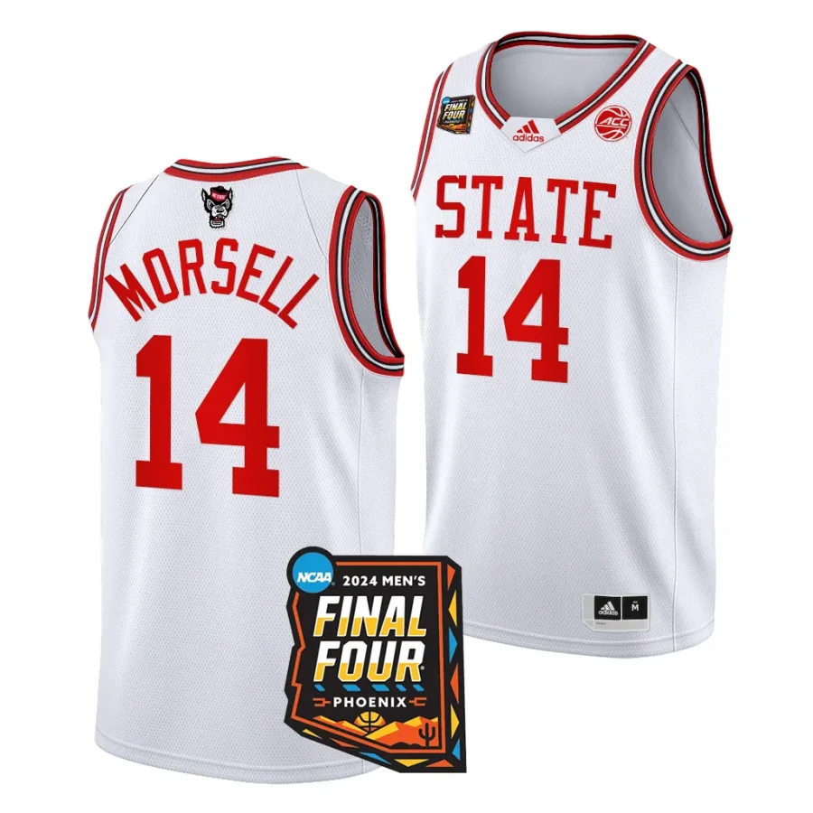 casey morsell white 2024 ncaa march madness final four nc state wolfpackmens basketball jersey