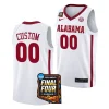 custom alabama crimson tide 2024 ncaa march madness final four menmens basketball jersey