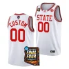 custom white 2024 ncaa march madness final four nc state wolfpackmens basketball jersey