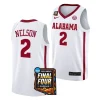 grant nelson alabama crimson tide 2024 ncaa march madness final four menmens basketball jersey