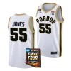purdue boilermakers lance jones 2024 ncaa march madness final four mens basketball white jersey