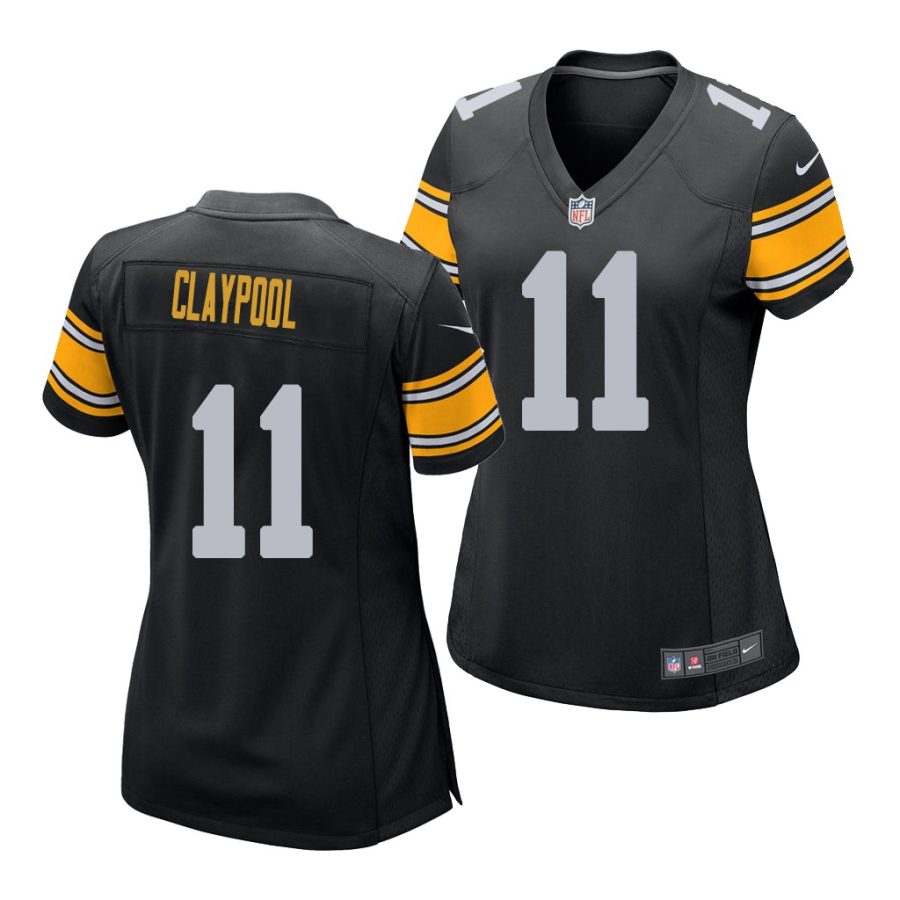 chase claypool black 2020 nfl draft women's jersey