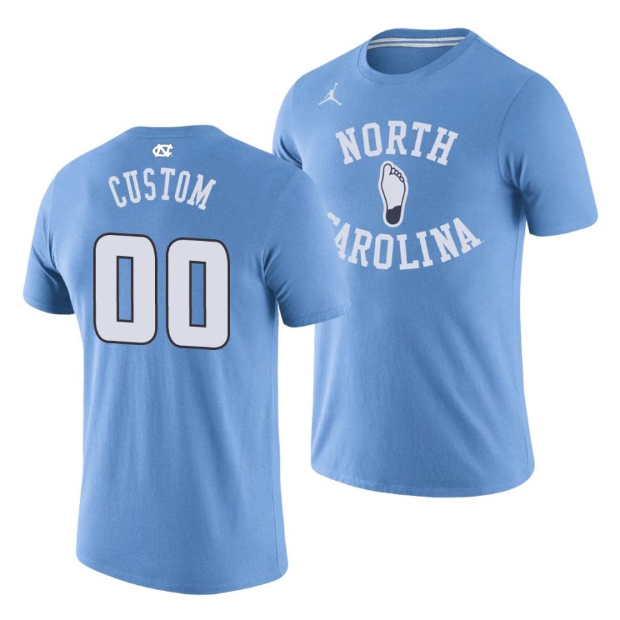 custom blue retro pack tri blend jersey