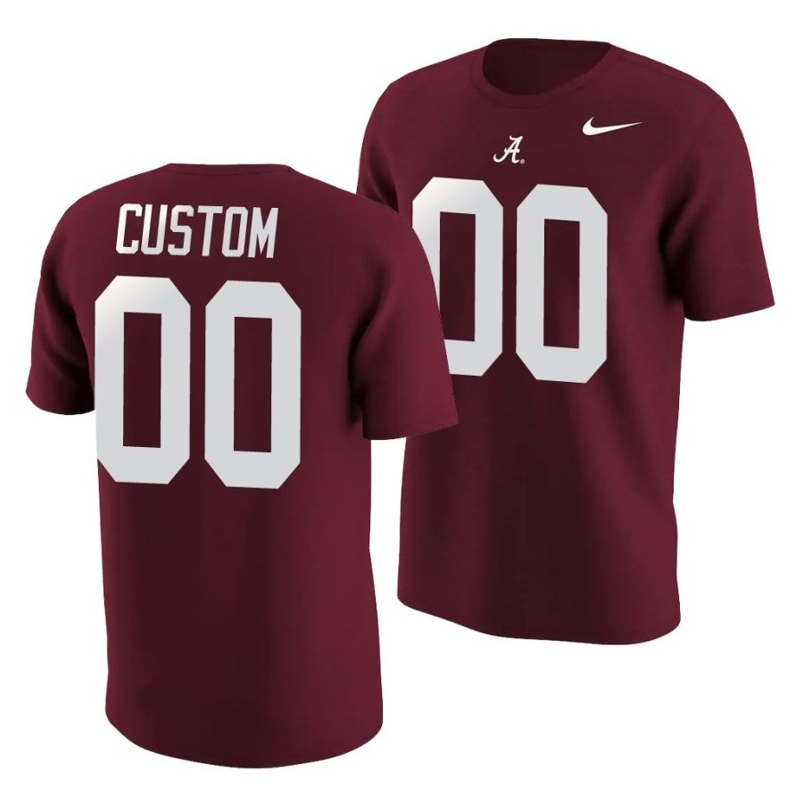 custom crimson college football men's jersey 2