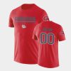 custom red practice legend performance college basketball t shirts