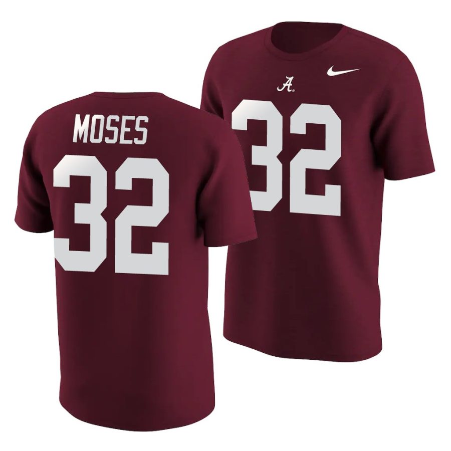 dylan moses crimson college football men's jersey