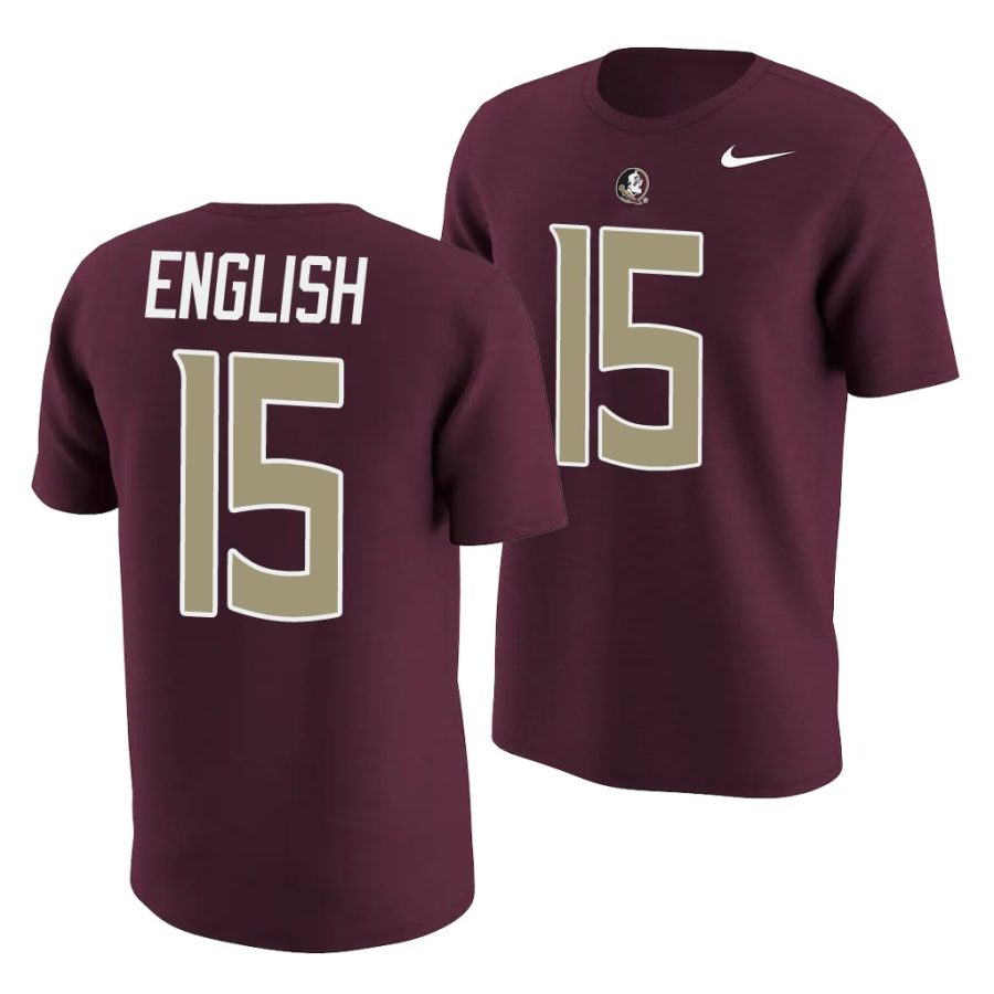 gino english garnet college football men's jersey