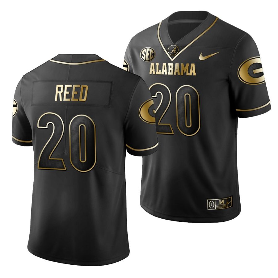 j.r. reed black golden edition men's jersey