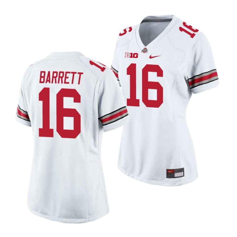 j.t. barrett white game women's jersey