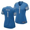jeff okudah blue 2020 nfl draft women's jersey
