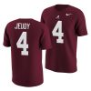 jerry jeudy crimson college football men's jersey