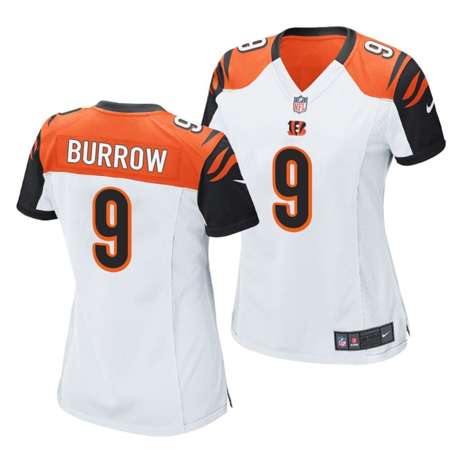 joe burrow white 2020 nfl draft women's jersey