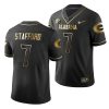matthew stafford black golden edition men's jersey