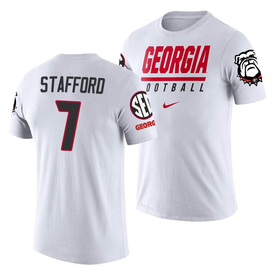 matthew stafford white sideline legend history player jersey